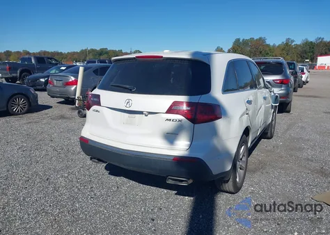 2012 Acura Mdx Technology Package z USA, uszkodzony, nr VIN 2HNYD2H44CH547308